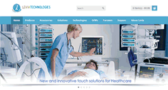 Desktop Screenshot of leviatechnologies.com